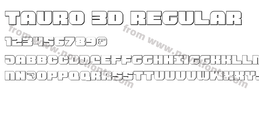 Tauro 3D RegularPreview