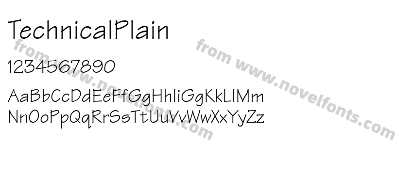 TechnicalPlainPreview