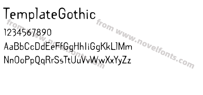 TemplateGothicPreview