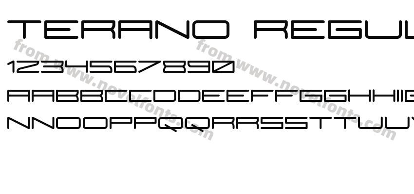 Terano RegularPreview