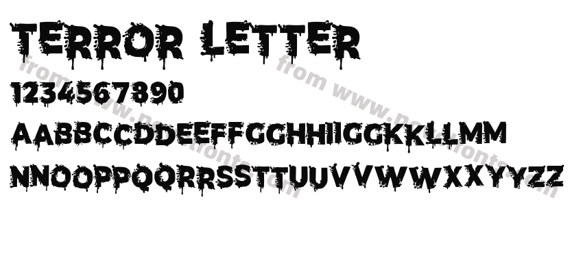 Terror LetterPreview