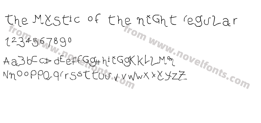 The MYStIc of the niGht RegularPreview