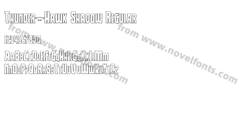 Thunder Hawk Shadow RegularPreview