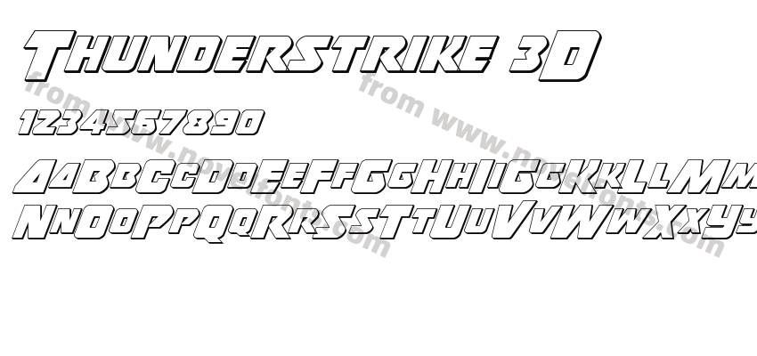 Thunderstrike 3DPreview