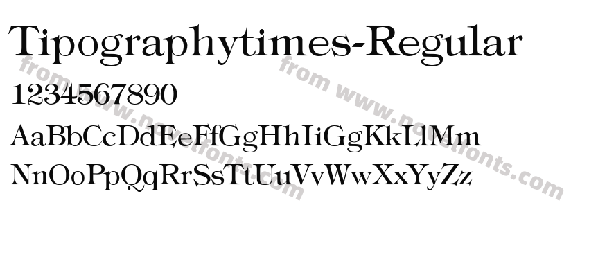 Tipographytimes-RegularPreview