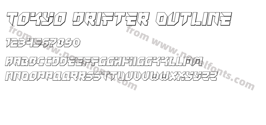 Tokyo Drifter OutlinePreview