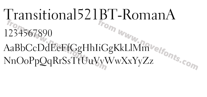 Transitional521BT RomanAPreview