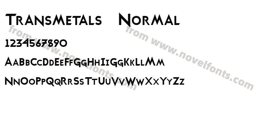 Transmetals   NormalPreview