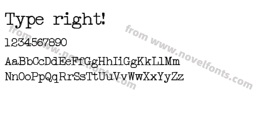 Type right!Preview