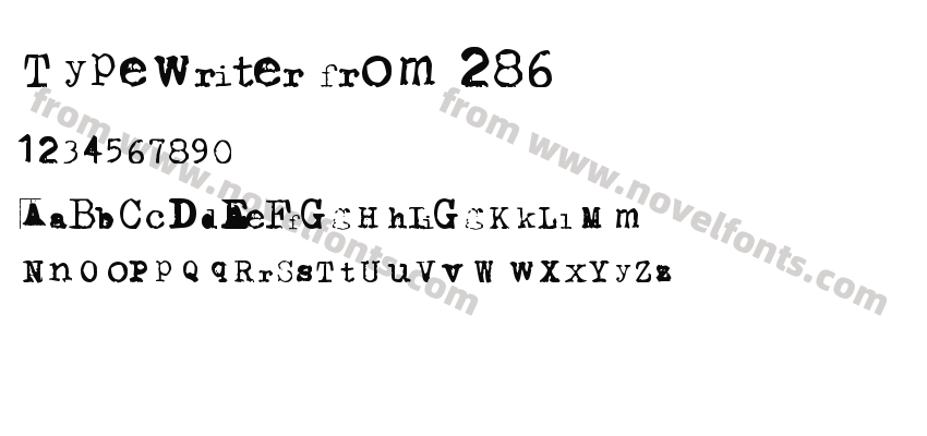 Typewriter from 286Preview