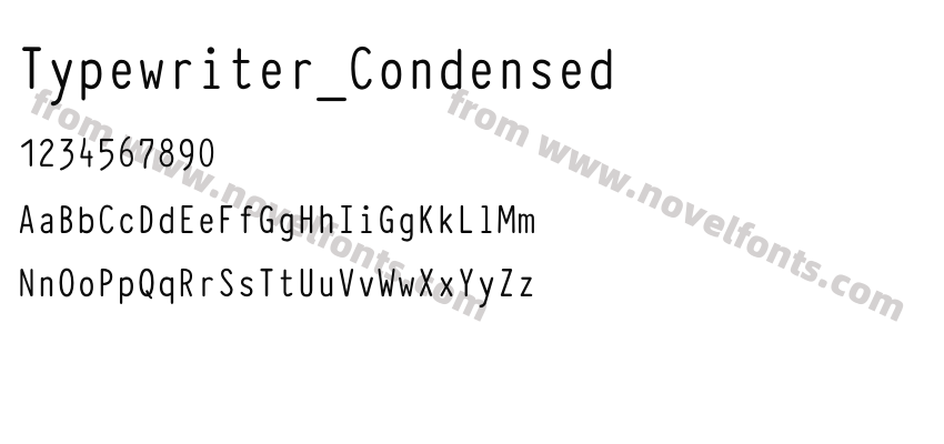 Typewriter_CondensedPreview