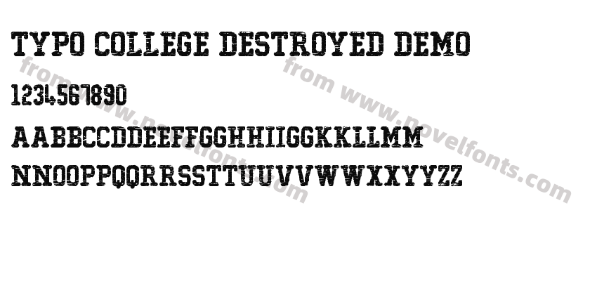 Typo College Destroyed DemoPreview