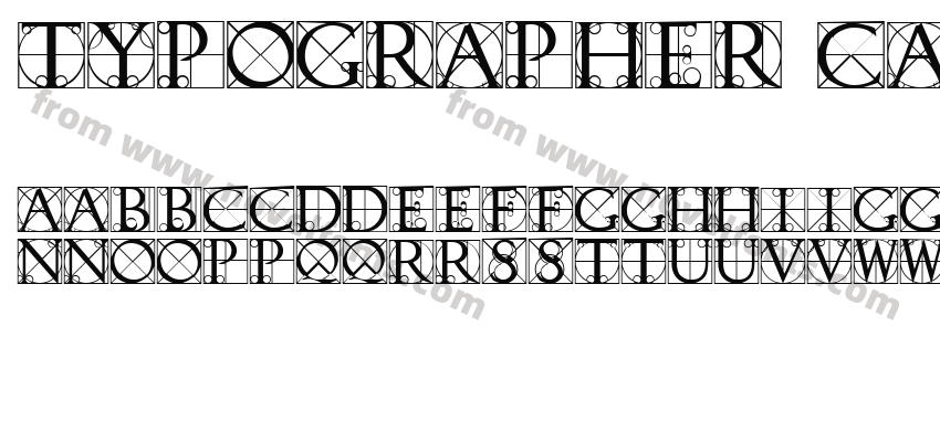 Typographer CapsPreview