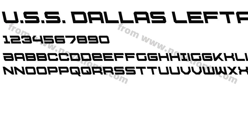 U.S.S. Dallas LeftalicPreview