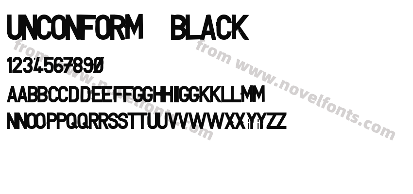 UNCONFORM  BlackPreview