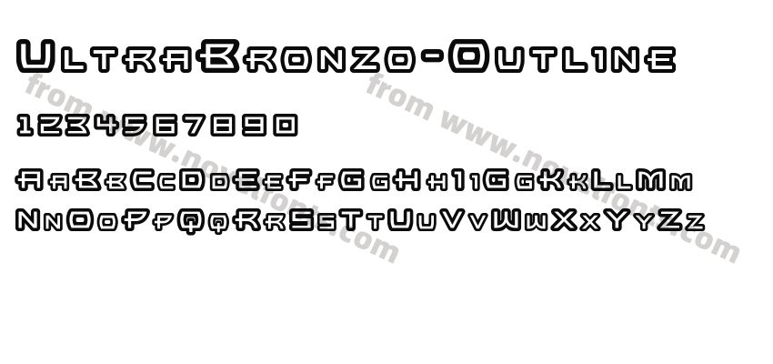 Ultra Bronzo OutlinePreview