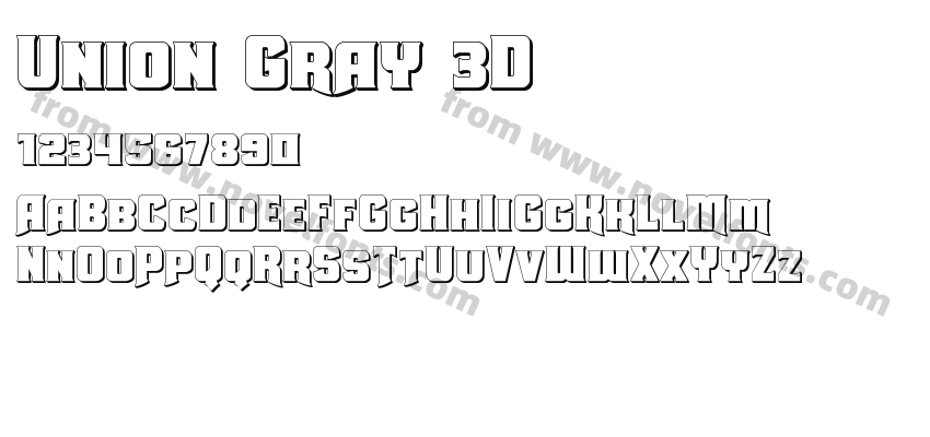 Union Gray 3DPreview