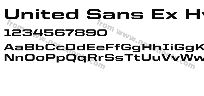 United Sans Ext HeavyPreview