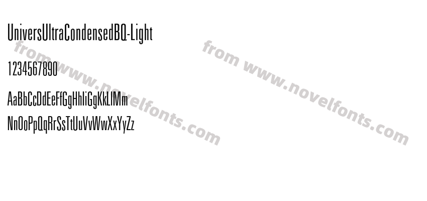 UniversUltraCondensedBQ-LightPreview