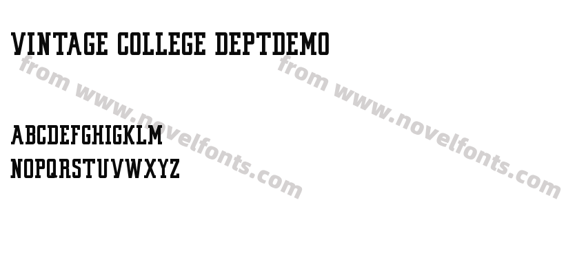 VINTAGE COLLEGE DEPT_pure_DEMOPreview