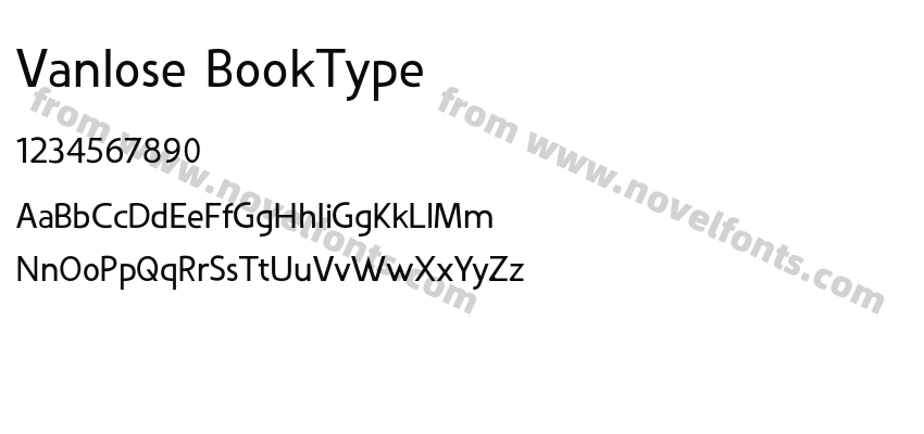 Vanlose BookTypePreview