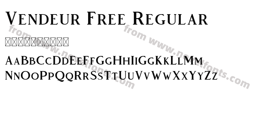 Vendeur Free RegularPreview