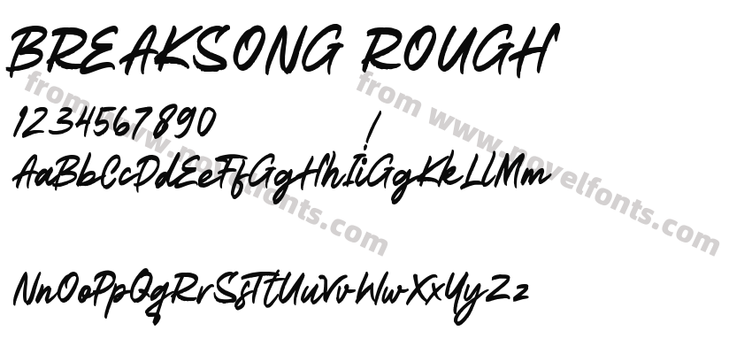 BREAKSONG ROUGHPreview