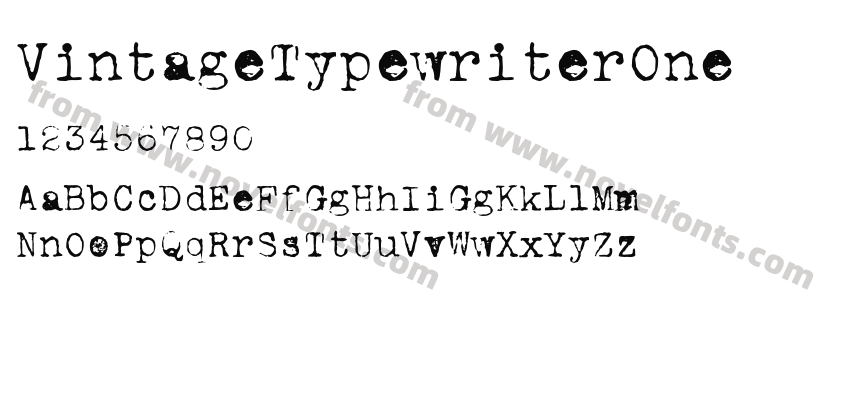 VintageTypewriterOnePreview