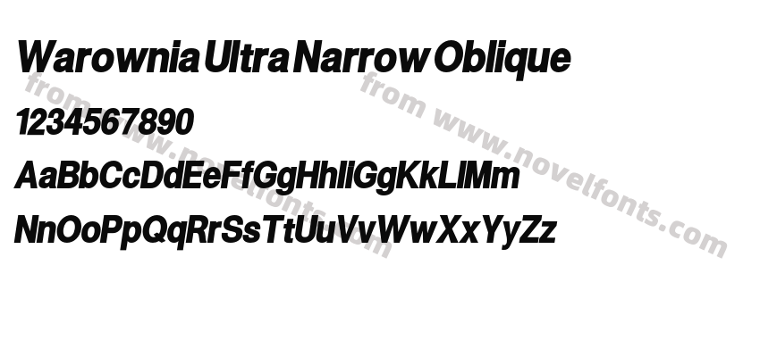 Warownia Ultra Narrow ObliquePreview