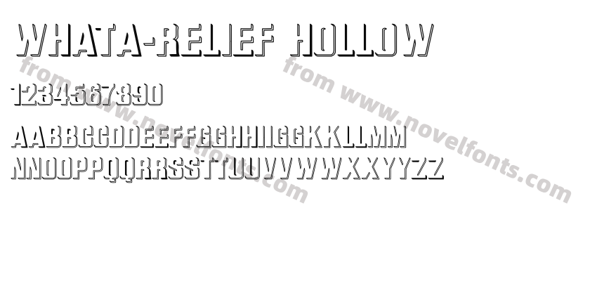 WhatA Relief HollowPreview