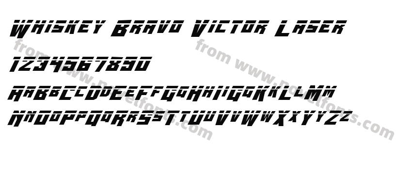 Whiskey Bravo Victor LaserPreview