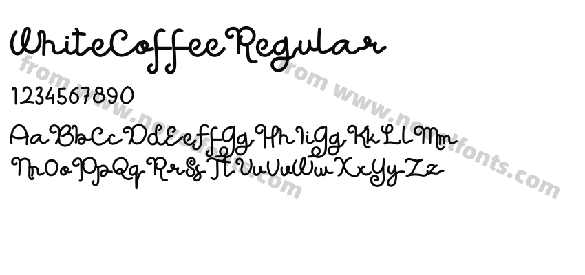 WhiteCoffeeRegularPreview