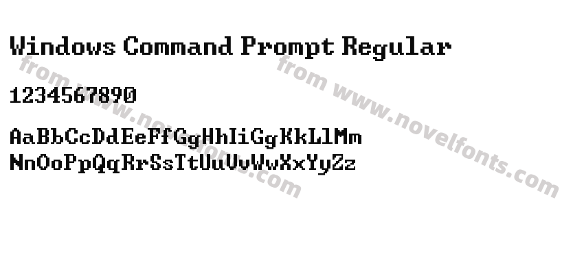 Windows Command Prompt RegularPreview