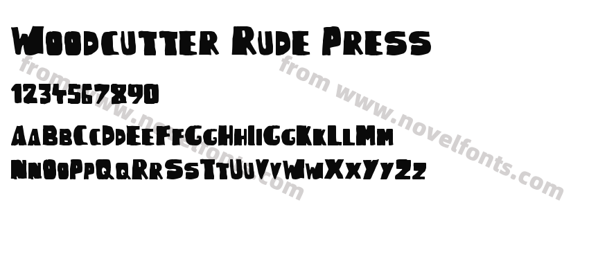 Woodcutter Rude PressPreview