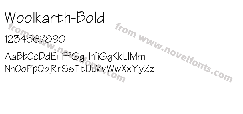 Woolkarth Bold BoldPreview