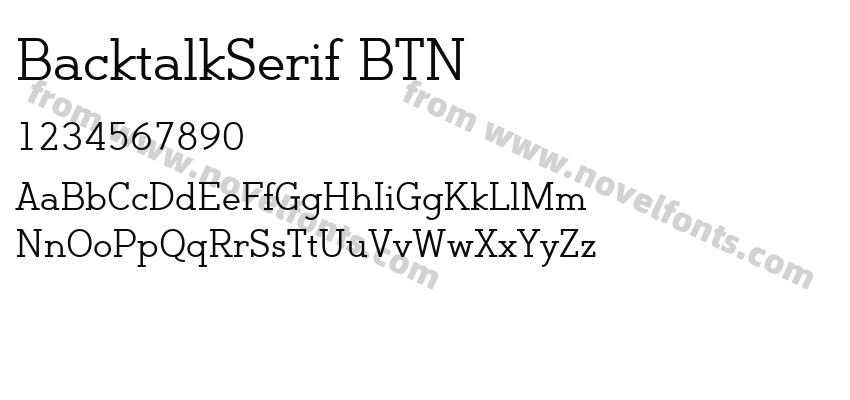 BacktalkSerif BTNPreview