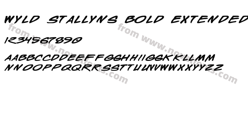 Wyld Stallyns Bold ExtendedPreview