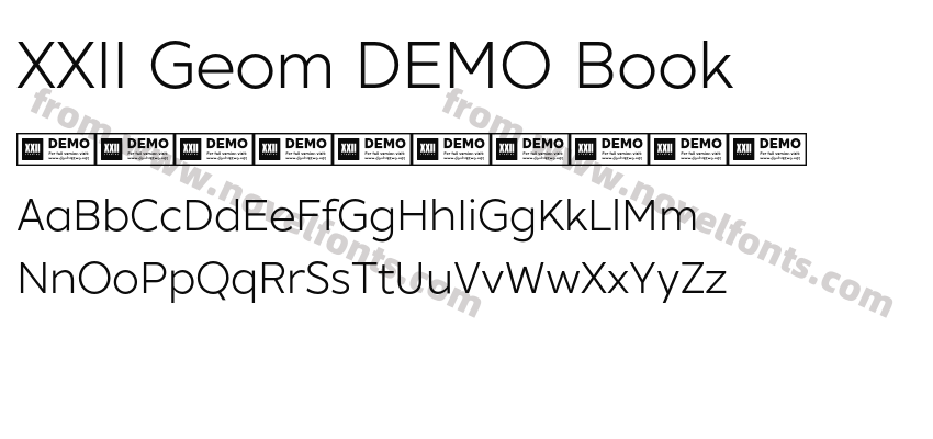 XXII Geom DEMO BookPreview