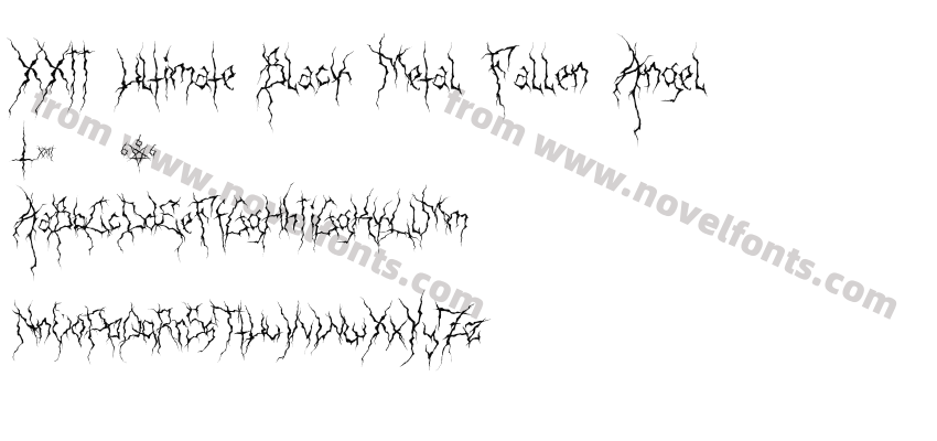 XXII Ultimate-Black-Metal Fallen-AngelPreview