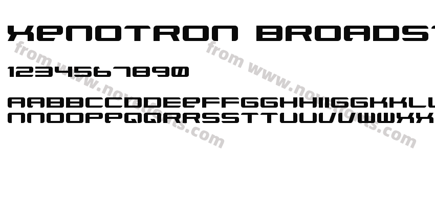 Xenotron BroadstrokePreview