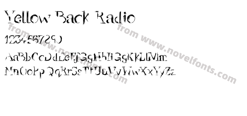 Yellow Back RadioPreview