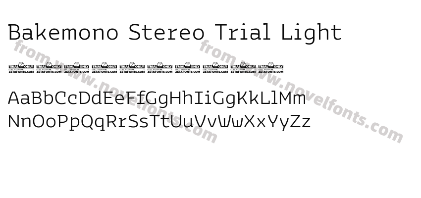 Bakemono Stereo Trial LightPreview