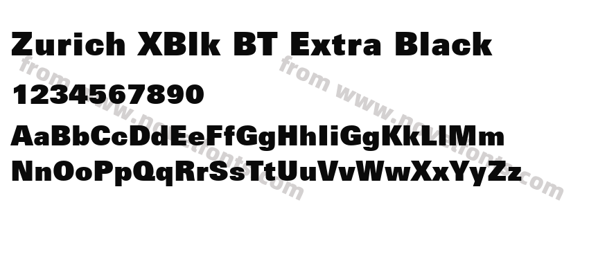 Zurich XBlk BT Extra BlackPreview