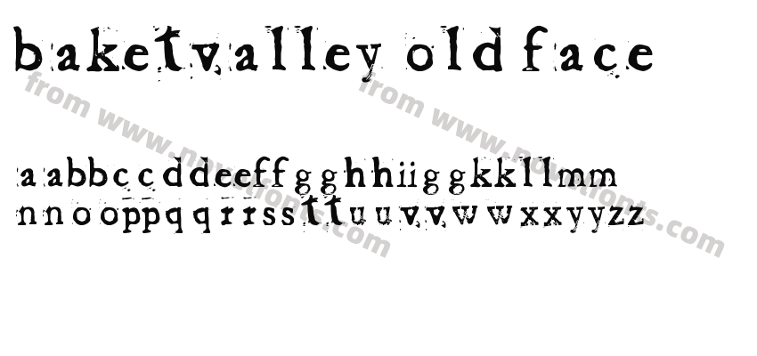 Baketvalley Old FacePreview