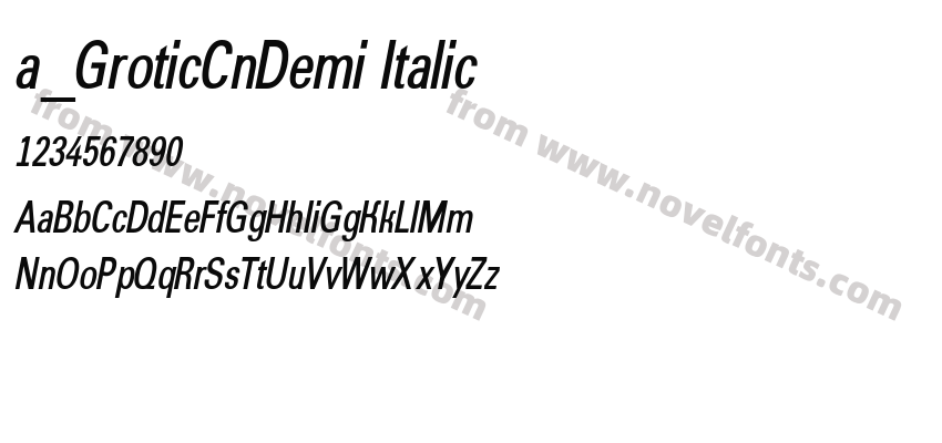 a_ Grotic Cn Demi ItalicPreview