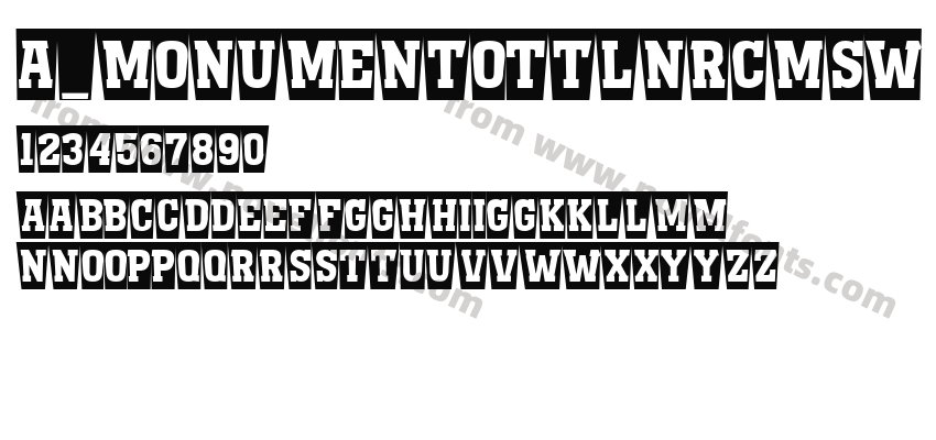 a_MonumentoTtlNrCmSw BoldPreview