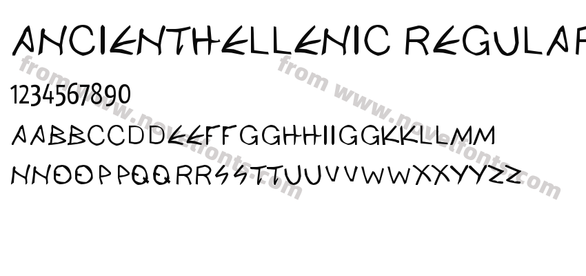 ancientHellenic RegularPreview