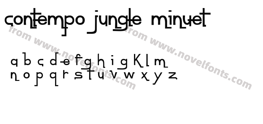 contempo jungle minuetPreview