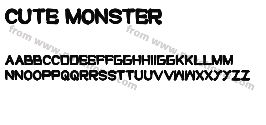 cute monsterPreview