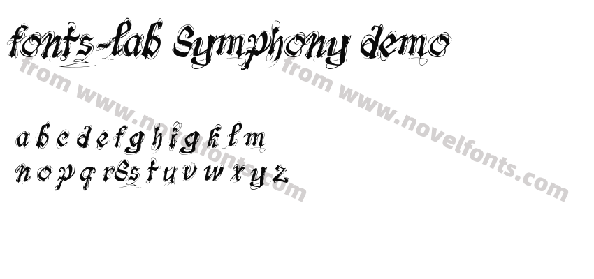 fonts-lab Symphony_demoPreview